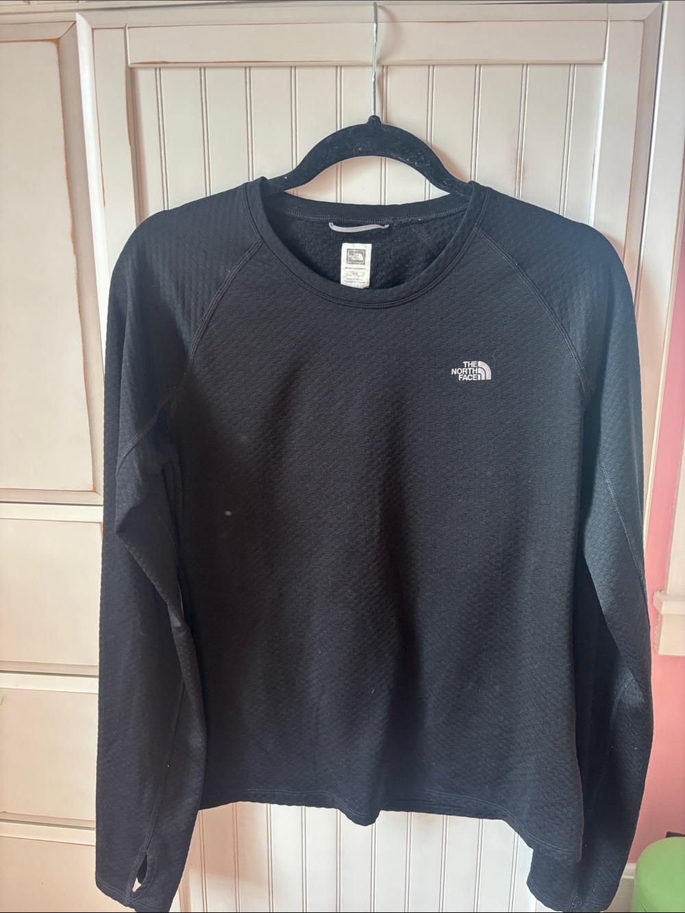 The North Face Black Crewneck Performance Sweatshirt